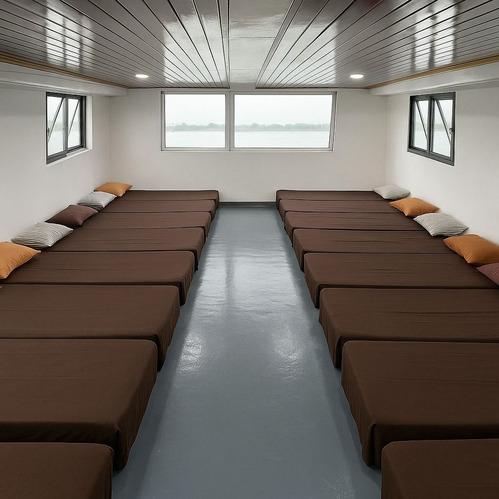 Golden Queen Fastboat – Deck Upstair Sea View